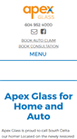 Mobile Screenshot of apexglass.ca